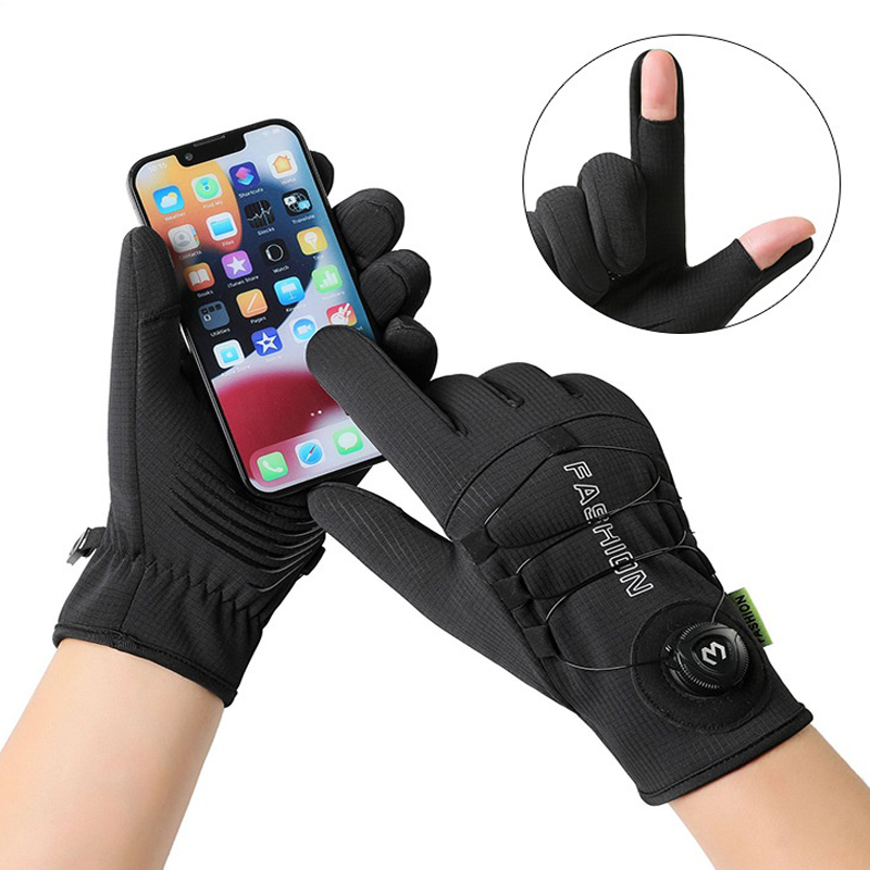 Ski Glove Waterproof - Guanti in pile caldi per moto,