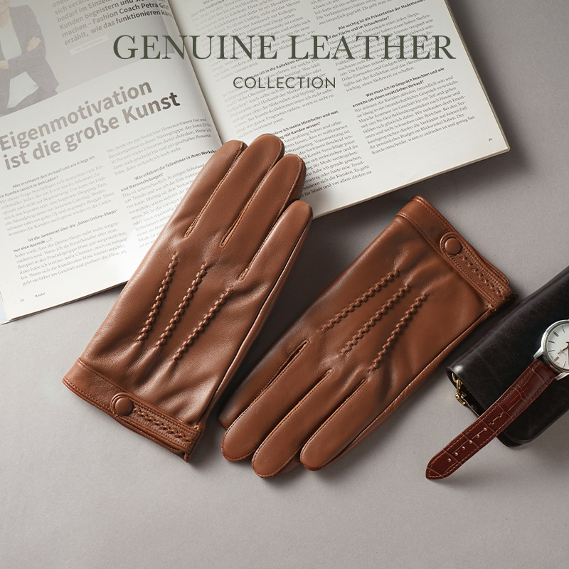 Guanti da uomo in vera pelle d - Leather Driving Glove recensione e prezzo